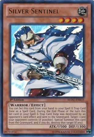 Silver Sentinel REDU EN033 Ultra Rare 1st Edition Silver Sentinel REDU EN033 Ultra Rare 1st Edition