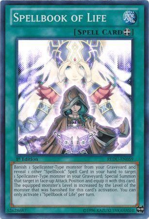 Spellbook of Life REDU EN059 Super Rare 1st Edition Return of the Duelist 1st Edition Singles Spellbook of Life REDU EN059 Super Rare 1st Edition Return of the Duelist 1st Edition Singles