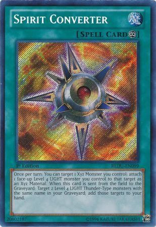 Spirit Converter REDU EN099 Secret Rare 1st Edition Return of the Duelist 1st Edition Singles Spirit Converter REDU EN099 Secret Rare 1st Edition Return of the Duelist 1st Edition Singles