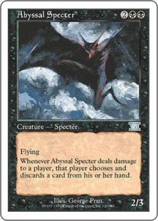 Abyssal Specter MTG 6th Edition Classic Magic Cards Singles Abyssal Specter MTG 6th Edition Classic Magic Cards Singles