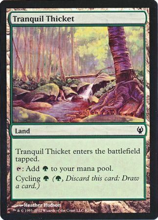 Tranquil Thicket Duel Decks Izzet vs Golgari Singles Tranquil Thicket Duel Decks Izzet vs Golgari Singles