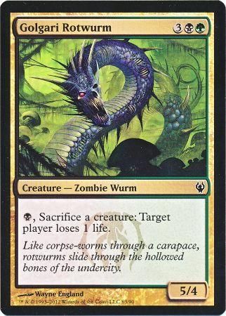 Golgari Rotwurm Duel Decks Izzet vs Golgari Singles Golgari Rotwurm Duel Decks Izzet vs Golgari Singles