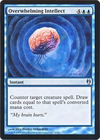 Overwhelming Intellect Duel Decks Izzet vs Golgari Singles Overwhelming Intellect Duel Decks Izzet vs Golgari Singles