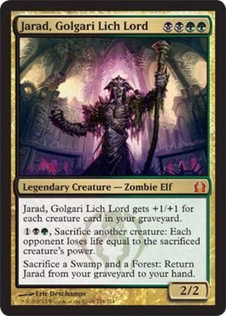 Jarad Golgari Lich Lord Jarad Golgari Lich Lord