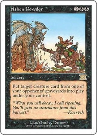 Ashen Powder MTG 6th Edition Classic Magic Cards Singles Ashen Powder MTG 6th Edition Classic Magic Cards Singles