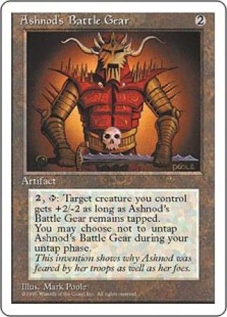Ashnod s Battle Gear MTG 4th Edition Magic Cards Singles Ashnod s Battle Gear MTG 4th Edition Magic Cards Singles