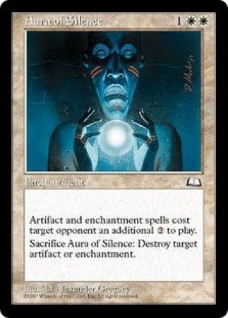 Aura of Silence Weatherlight Singles Aura of Silence Weatherlight Singles
