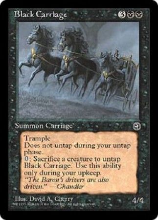 Black Carriage Black Carriage