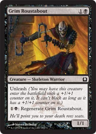 Grim Roustabout Return to Ravnica Singles Grim Roustabout Return to Ravnica Singles