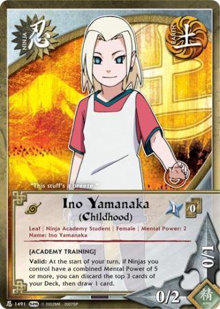 Ino Yamanaka Childhood Academy Training 1491 Common Ino Yamanaka Childhood Academy Training 1491 Common