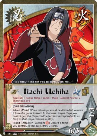 Itachi Uchiha Dire Situation 1511 Rare Itachi Uchiha Dire Situation 1511 Rare