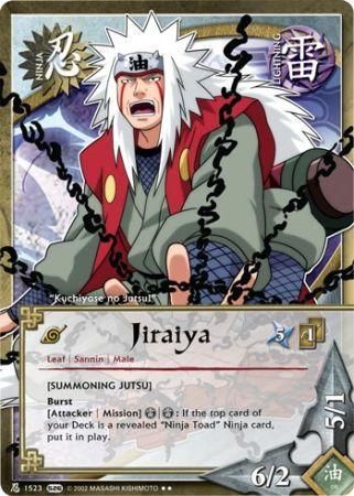 Jiraiya Summoning Jutsu 1523 Rare Jiraiya Summoning Jutsu 1523 Rare