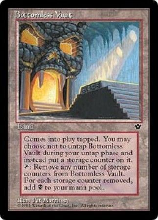 Bottomless Vault - Fallen Empires - Magic Vintage | TrollAndToad