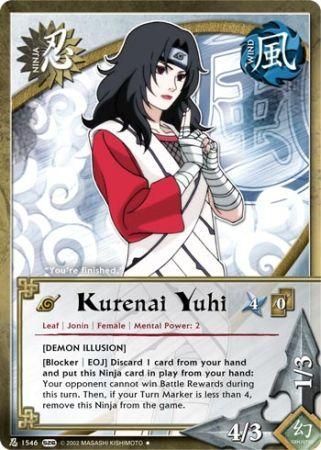 Kurenai Yuhi Demon Illusion 1546 Uncommon Kurenai Yuhi Demon Illusion 1546 Uncommon