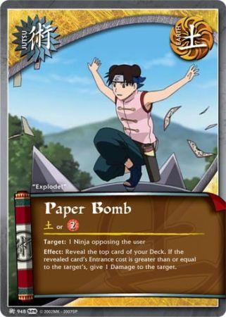 Paper Bomb 948 Common Naruto Avenger s Wrath Paper Bomb 948 Common Naruto Avenger s Wrath