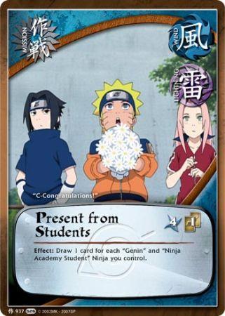 Present from Students 937 Common Naruto Avenger s Wrath Present from Students 937 Common Naruto Avenger s Wrath