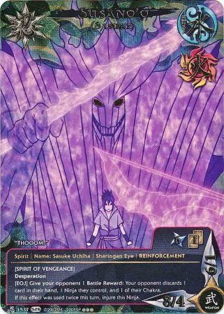 Susano o Sasuke Spirit Of Vengeance 1537 Super Rare Susano o Sasuke Spirit Of Vengeance 1537 Super Rare