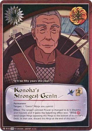 Konoha s Strongest Genin 915 Super Rare Konoha s Strongest Genin 915 Super Rare