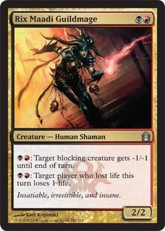 Rix Maadi Guildmage Return to Ravnica Singles Rix Maadi Guildmage Return to Ravnica Singles