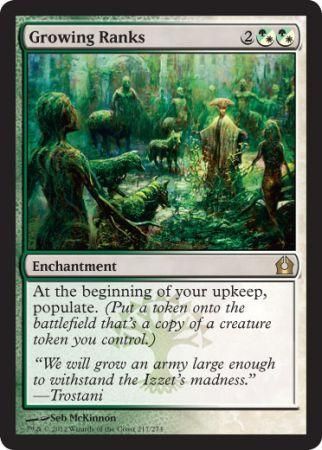 Growing Ranks Growing Ranks