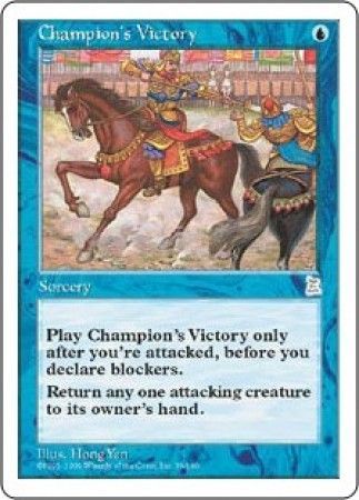 Champion s Victory Champion s Victory