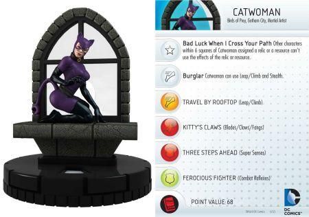 HeroClix DC 10th Anniversary #015 Catwoman 