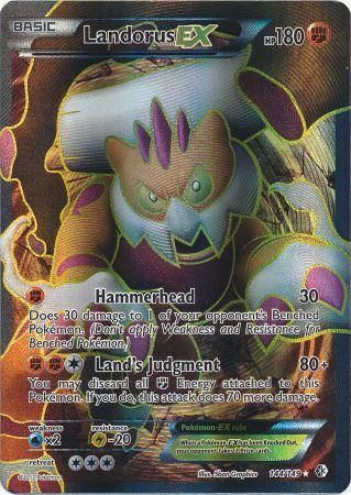 Pokémon Card Database - Boundaries Crossed - #89 Landorus EX