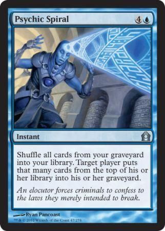 Psychic Spiral Return to Ravnica Singles Psychic Spiral Return to Ravnica Singles