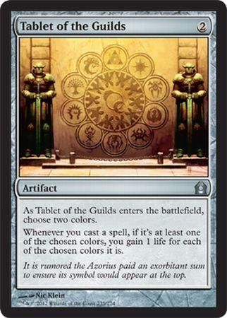 Tablet of the Guilds Return to Ravnica Singles Tablet of the Guilds Return to Ravnica Singles