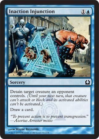 Inaction Injunction Return to Ravnica Singles Inaction Injunction Return to Ravnica Singles