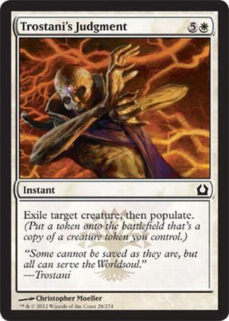 Trostani s Judgment Return to Ravnica Singles Trostani s Judgment Return to Ravnica Singles