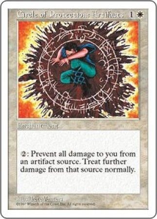 Circle of Protection Artifacts MTG 5th Edition Magic Cards Singles Circle of Protection Artifacts MTG 5th Edition Magic Cards Singles