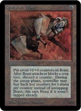 Clockwork Beast Alpha Magic Cards Singles Clockwork Beast Alpha Magic Cards Singles