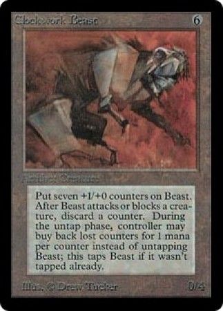 Clockwork Beast Beta Magic Cards Singles Clockwork Beast Beta Magic Cards Singles