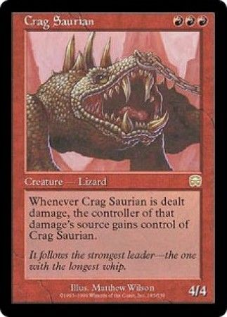Crag Saurian Mercadian Masques Singles Crag Saurian Mercadian Masques Singles