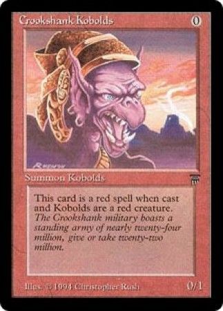 Crookshank Kobolds Legends Singles Crookshank Kobolds Legends Singles