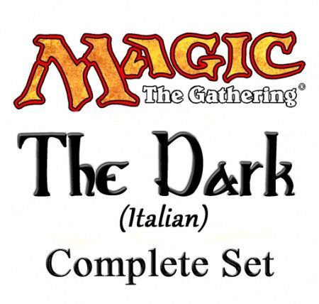 The Dark Italian Complete Set Magic the Gathering Magic the Gathering Complete Non Foil Sets The Dark Italian Complete Set Magic the Gathering Magic the Gathering Complete Non Foil Sets