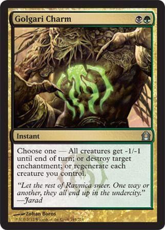 Golgari Charm Return to Ravnica Singles Golgari Charm Return to Ravnica Singles