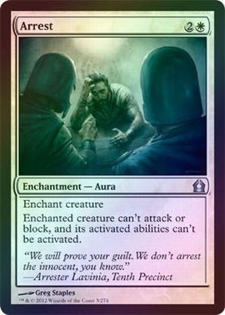 Arrest Foil Return to Ravnica Foil Singles Arrest Foil Return to Ravnica Foil Singles