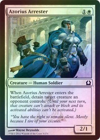 Azorius Arrester Foil Return to Ravnica Foil Singles Azorius Arrester Foil Return to Ravnica Foil Singles