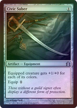 Civic Saber Foil Civic Saber Foil