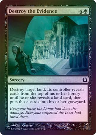 Destroy the Evidence Foil Destroy the Evidence Foil