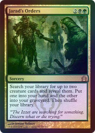 Jarad s Orders Foil Return to Ravnica Foil Singles Jarad s Orders Foil Return to Ravnica Foil Singles