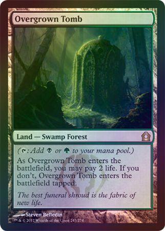 Overgrown Tomb Foil Return to Ravnica Foil Singles Overgrown Tomb Foil Return to Ravnica Foil Singles