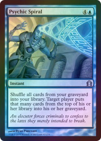 Psychic Spiral Foil Return to Ravnica Foil Singles Psychic Spiral Foil Return to Ravnica Foil Singles