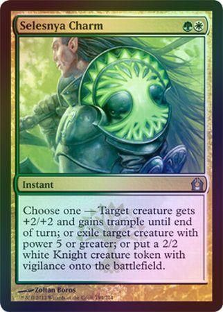 Selesnya Charm Foil Return to Ravnica Foil Singles Selesnya Charm Foil Return to Ravnica Foil Singles