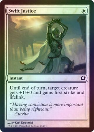 Swift Justice Foil Return to Ravnica Foil Singles Swift Justice Foil Return to Ravnica Foil Singles