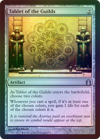 Tablet of the Guilds Foil Tablet of the Guilds Foil