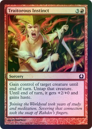 Traitorous Instinct Foil Return to Ravnica Foil Singles Traitorous Instinct Foil Return to Ravnica Foil Singles