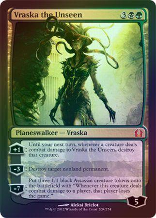 Vraska the Unseen Foil Vraska the Unseen Foil
